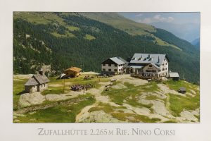 Corsi Nino in Val Martello (Rifugio) già Zufallhütte, già Rifugio Dux