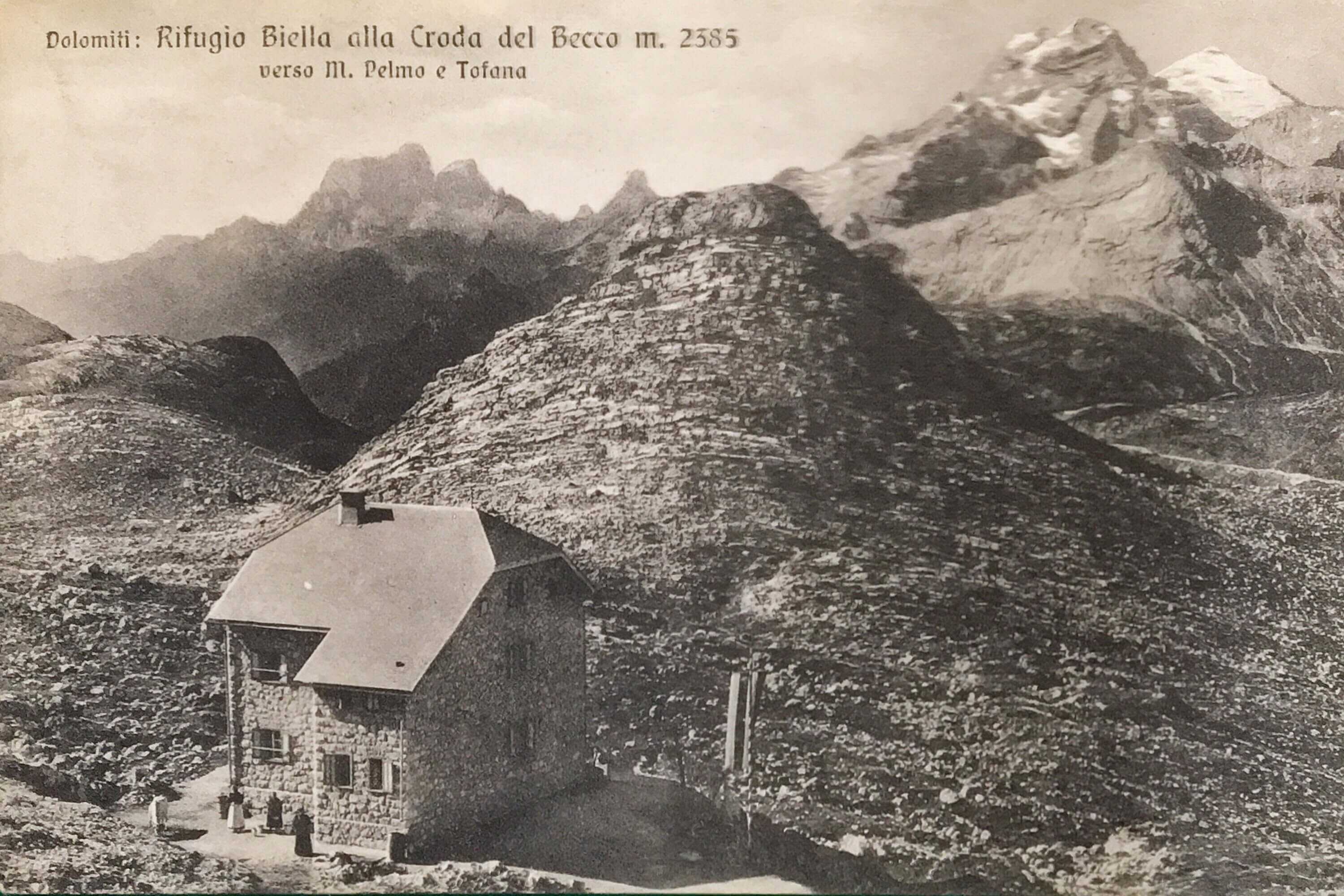 Biella alla Croda del Becco (Rifugio) già Egererhütte