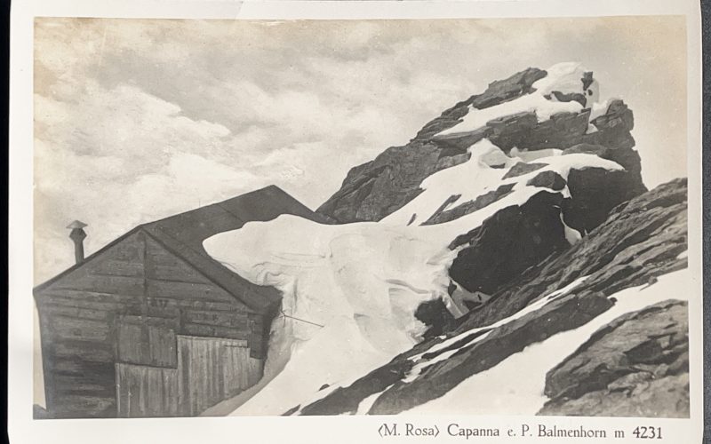Giordano Felice al Balmenhorn (Bivacco)